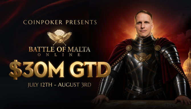 CoinPoker Battle of Malta Online